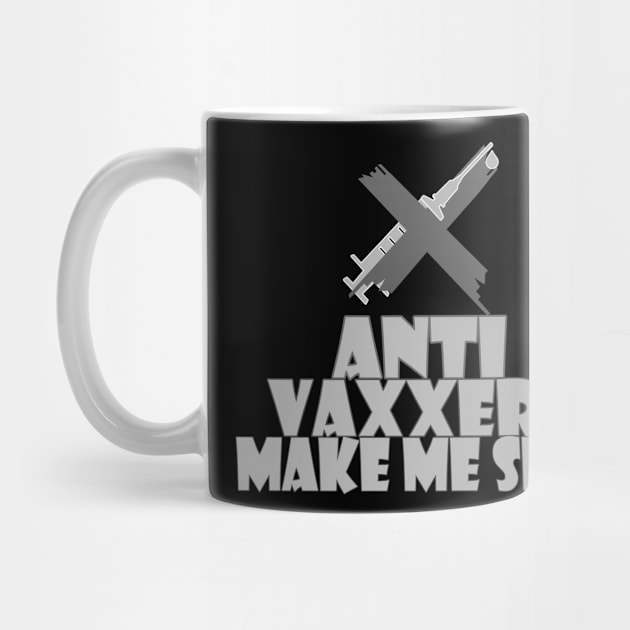 Anti vaxxers make me sick by Creation Cartoon